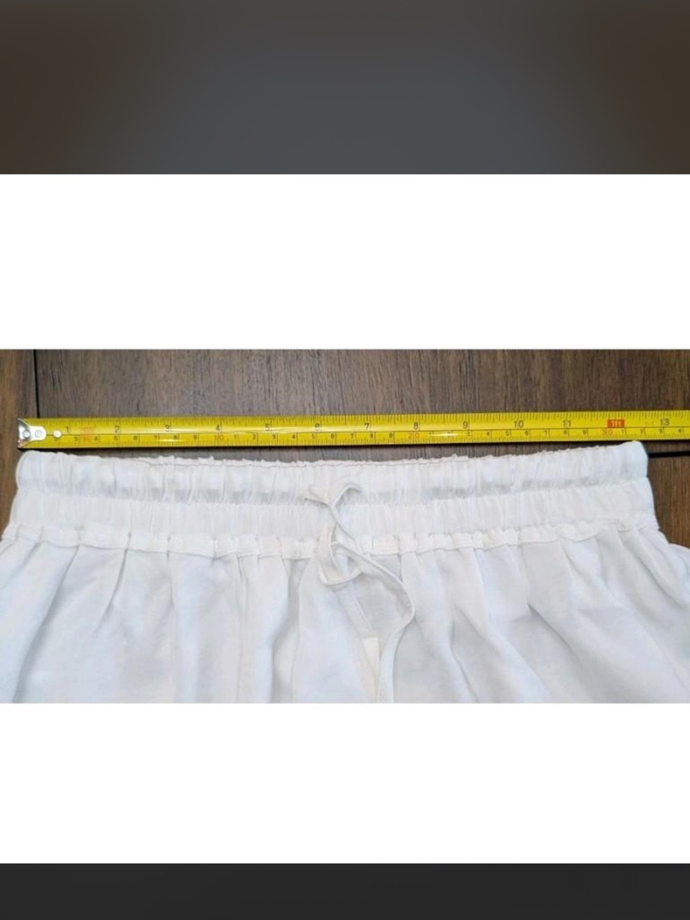 Women’s Ruffle Mini Skirt - Black / White. Small and medium - Picture 8 of 12